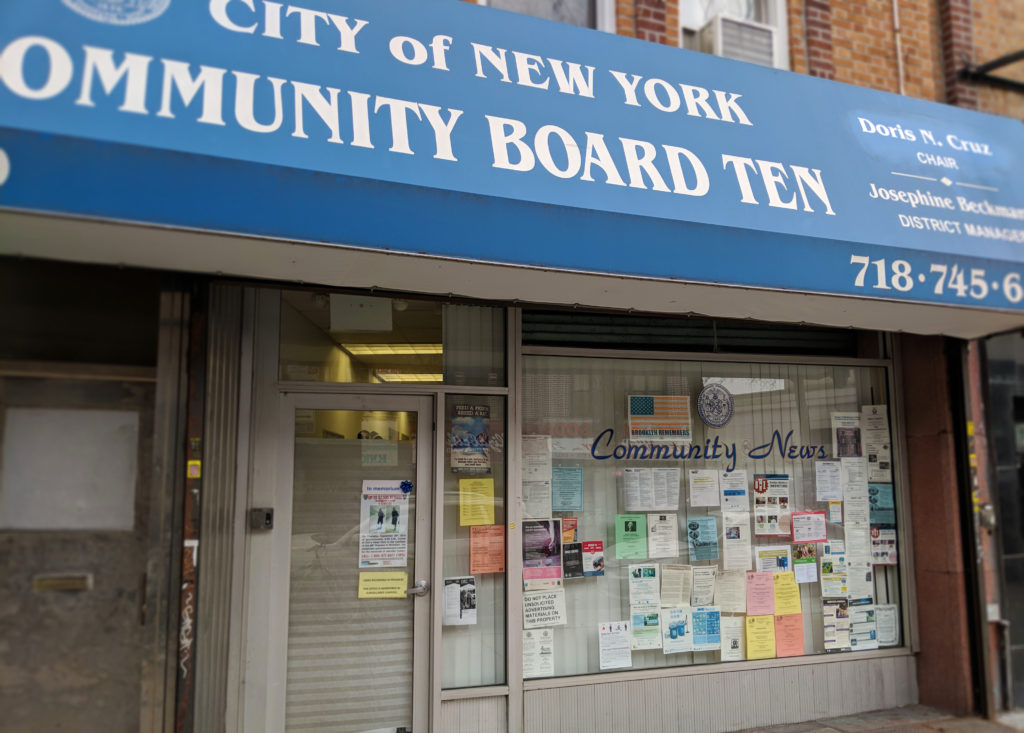 Community Board 10 District Office on 5th Avenue