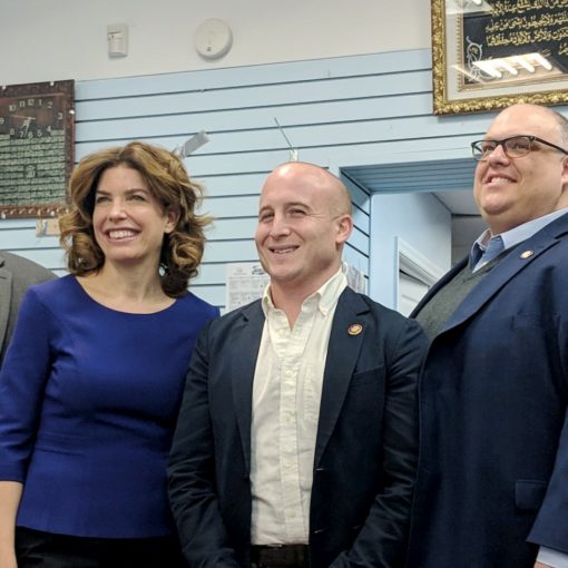 Guest speakers at the Bay Ridge 2020 Census Town Hall in April of 2019