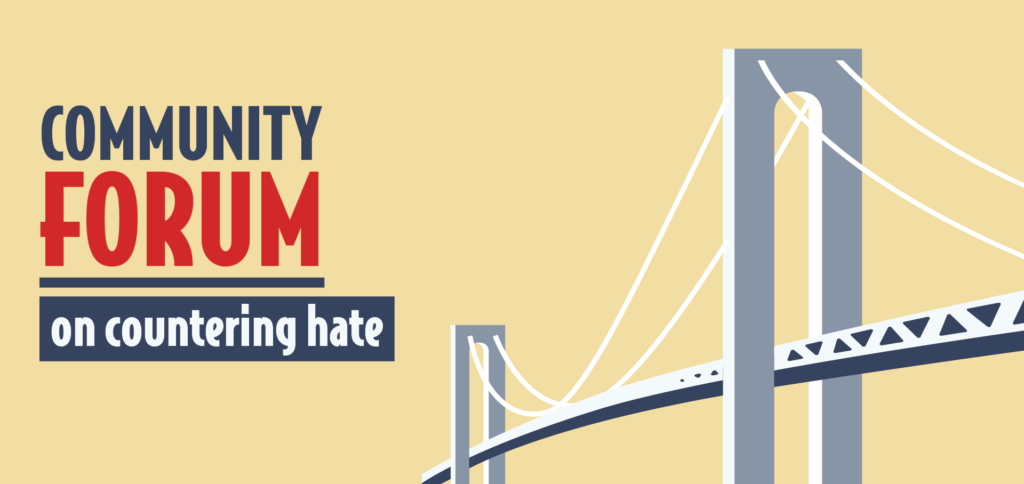 Banner Image for the Countering Hate Community Forum in Bay Ridge